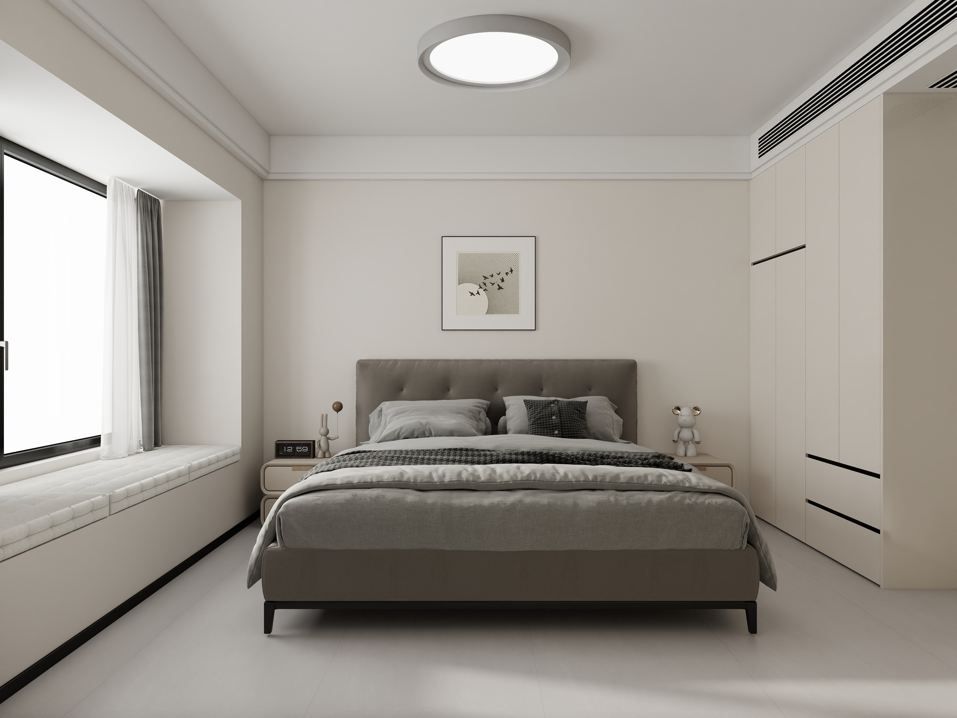 DP视觉表现-时代锦宸丨意式四室装修效果图