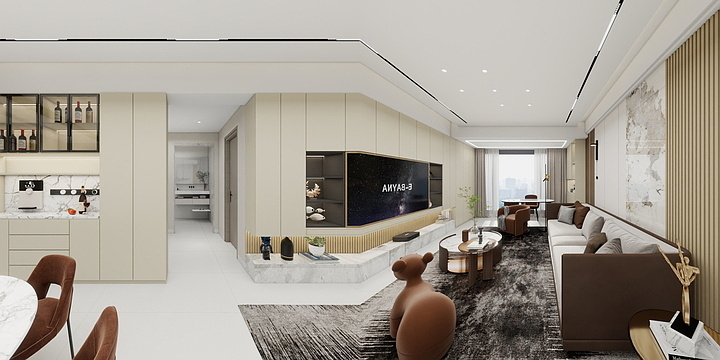 室内设计师周斌-奥莱祥生府5栋401-装修设计方案