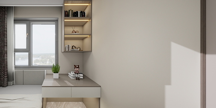 零林七设计-金色水岸109㎡3-502现代简约-装修设计方案