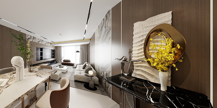 长发的月啊-丁香水岸洋一    46#3-1-2    143平-装修设计方案