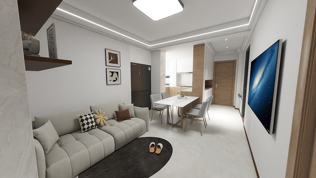 青蛙闭嘴-金浦小区-装修设计方案