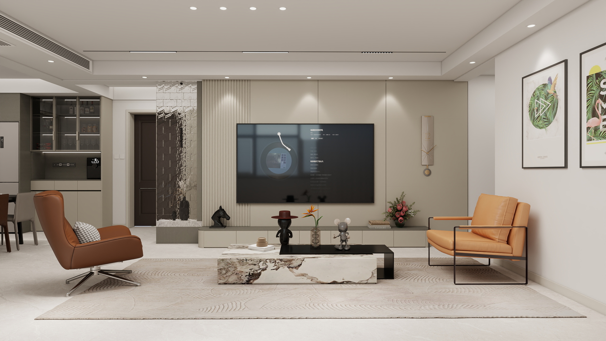 设计师~阮明-圣世文苑四室暖居-装修设计方案