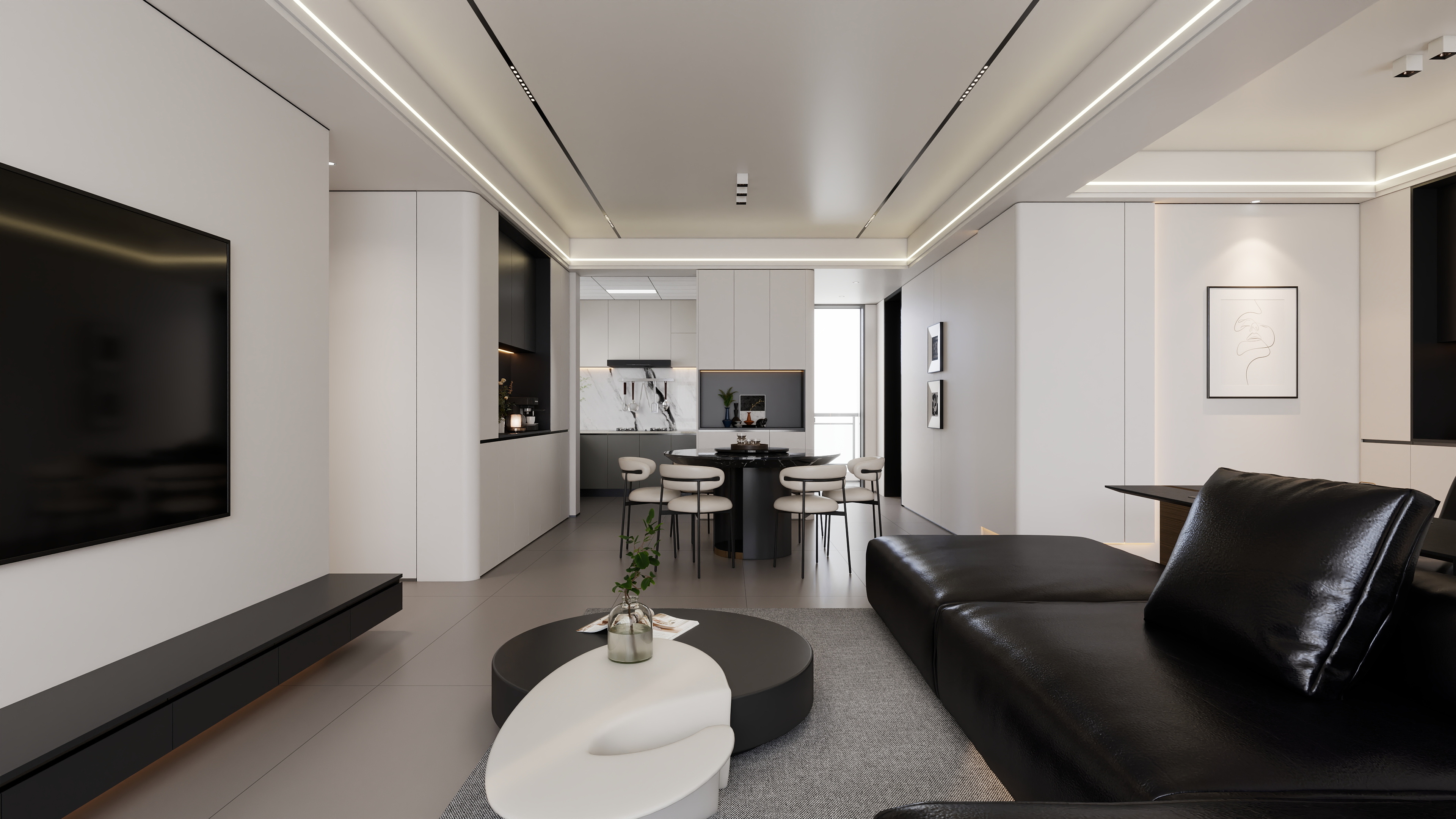 空谷幽兰98-翡翠西江-装修设计方案