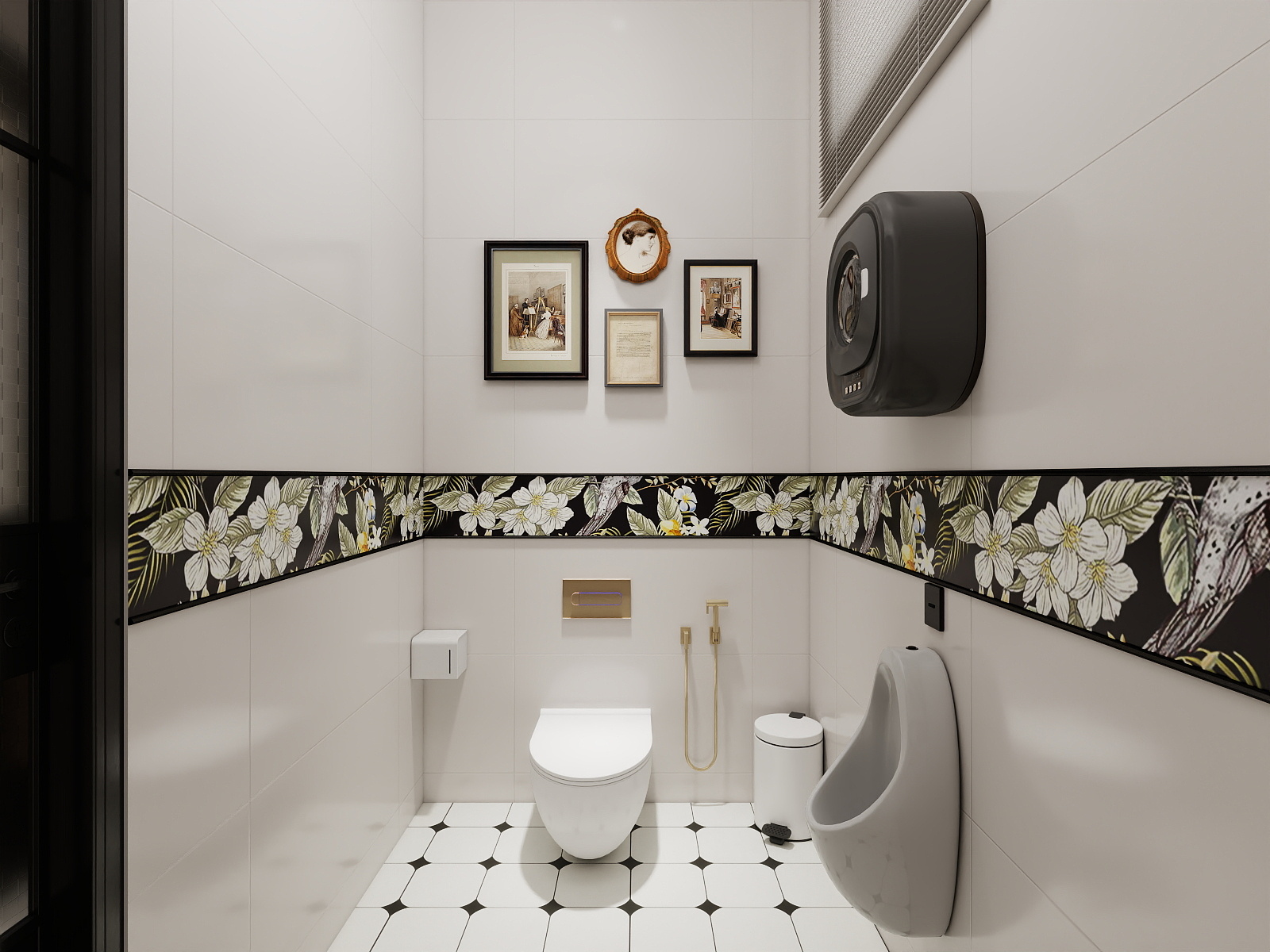 10拾柒-田园144㎡1室装修效果图