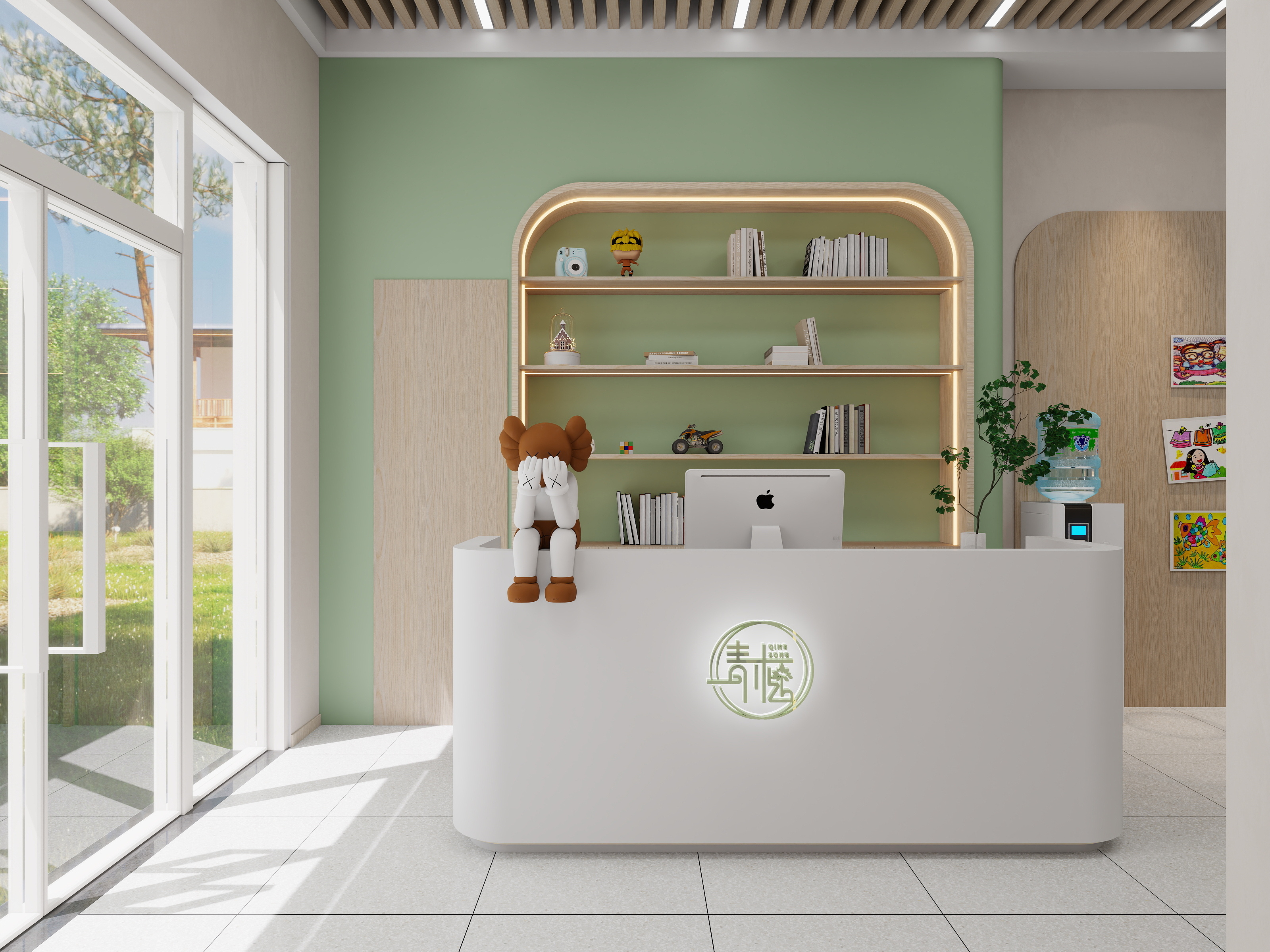 青溪设计-青松成长中心-装修设计方案