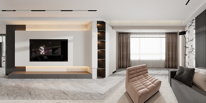 超有爱-蓝天森林花苑-装修设计方案