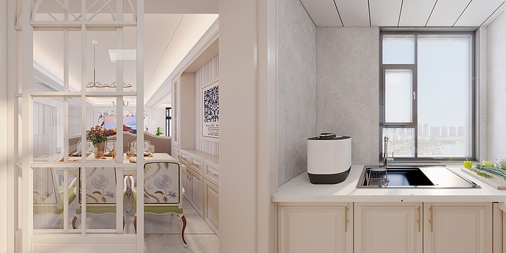 零点效果图代画-保利天禧D3-2-206白姐-装修设计方案