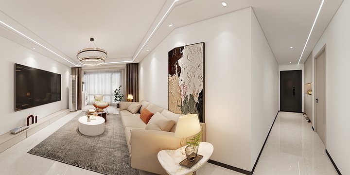 余海龙66-鹿鸣湖悦府9-2-2901-装修设计方案