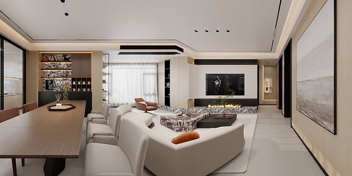 H0001-97平的意式风格-01-装修设计方案