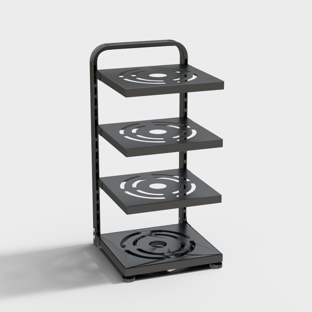 厨房置物架3D模型