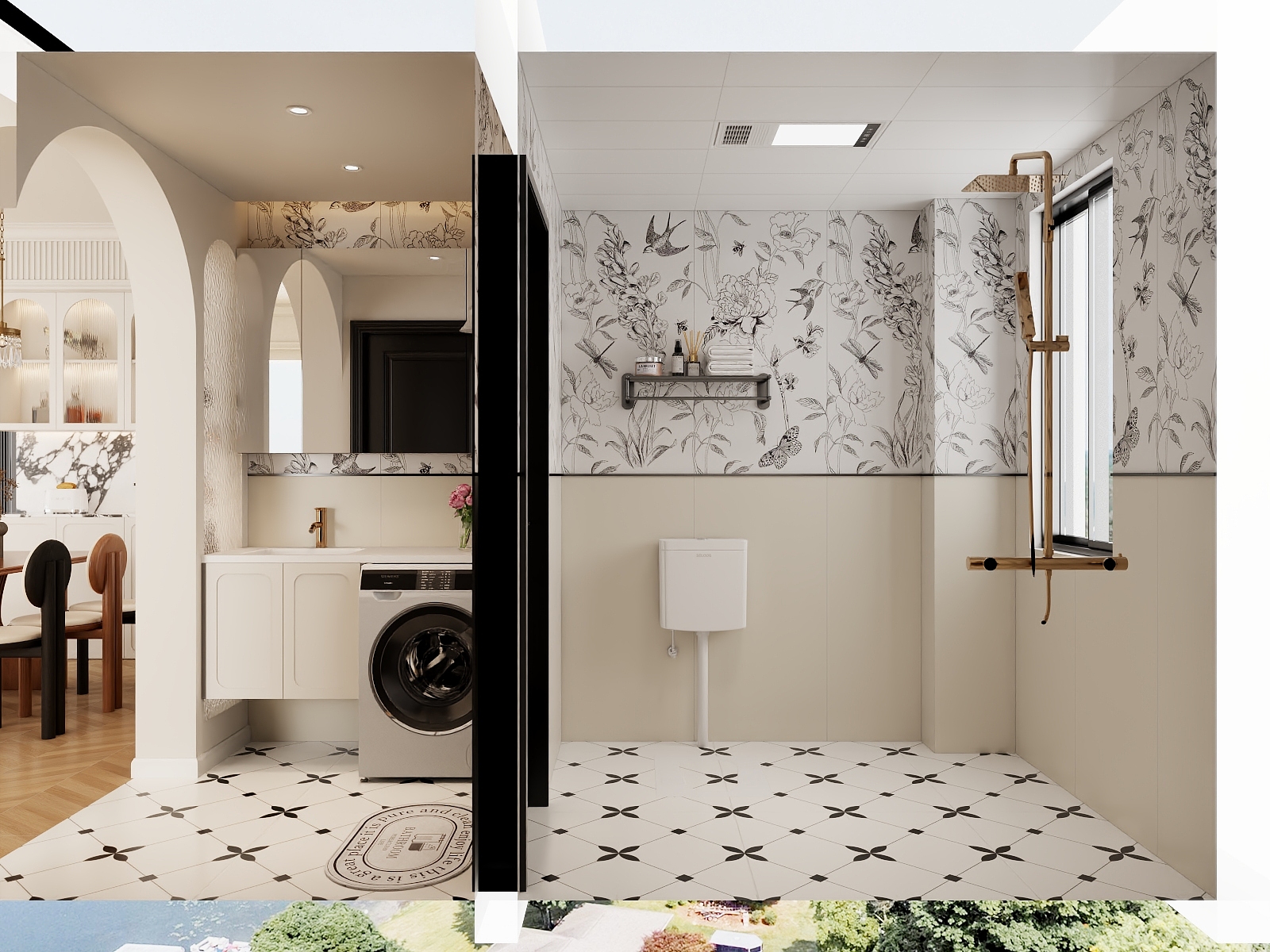 杨xing-法式奶油-装修设计方案