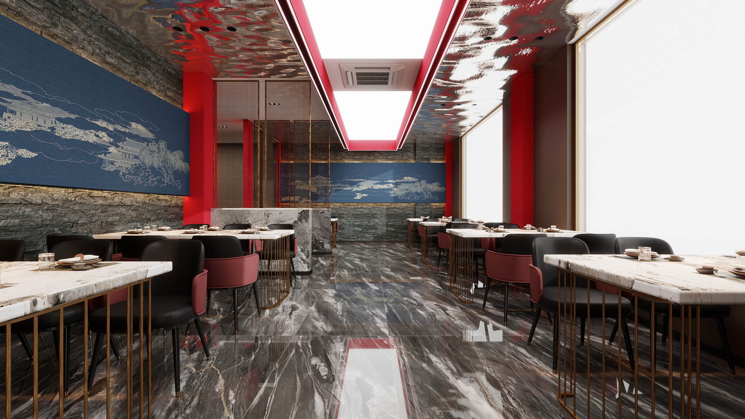 吴东浩-龙虾会所-装修设计方案