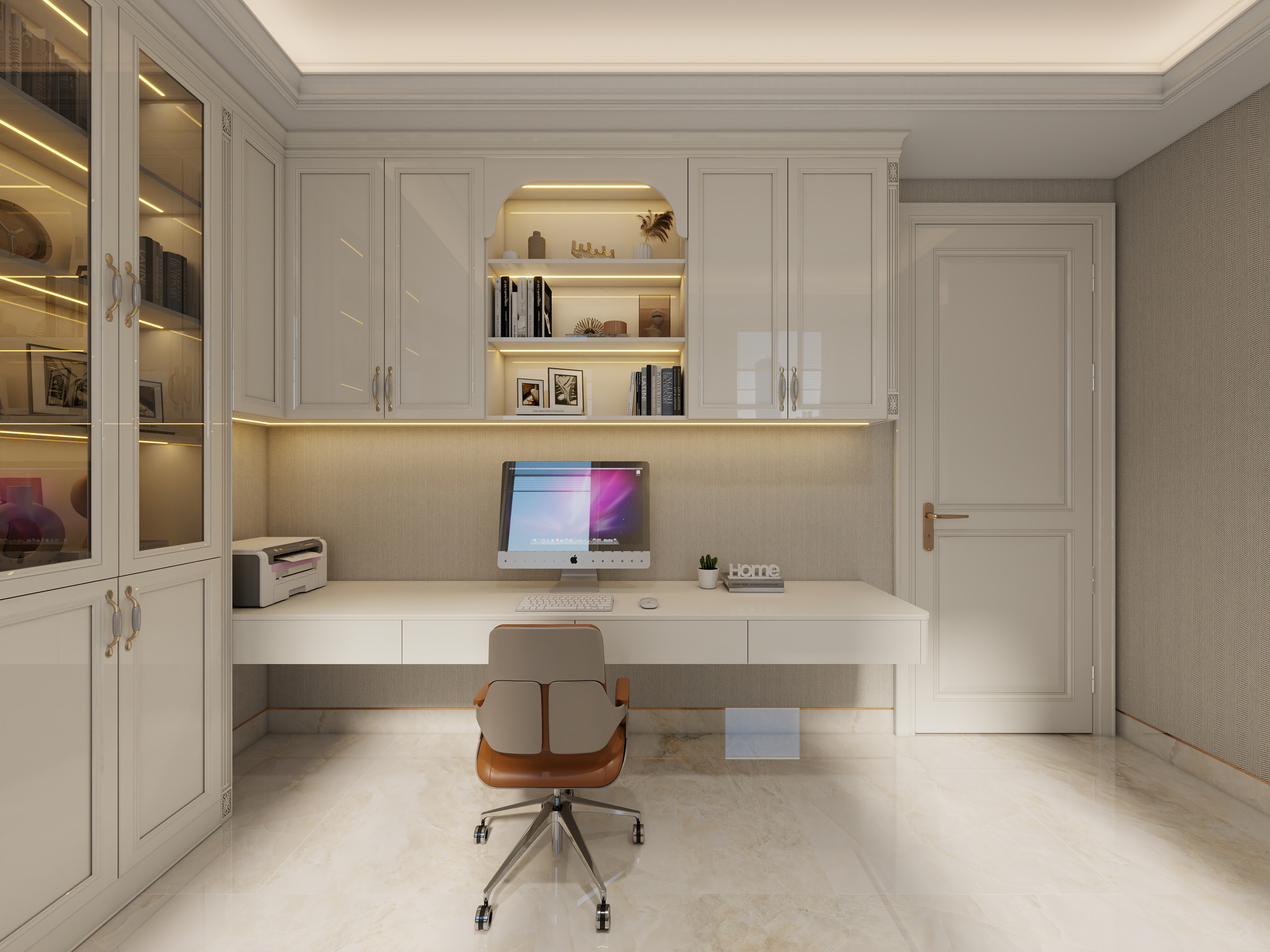 杨华-393平七房四卫简欧大平层装修效果图