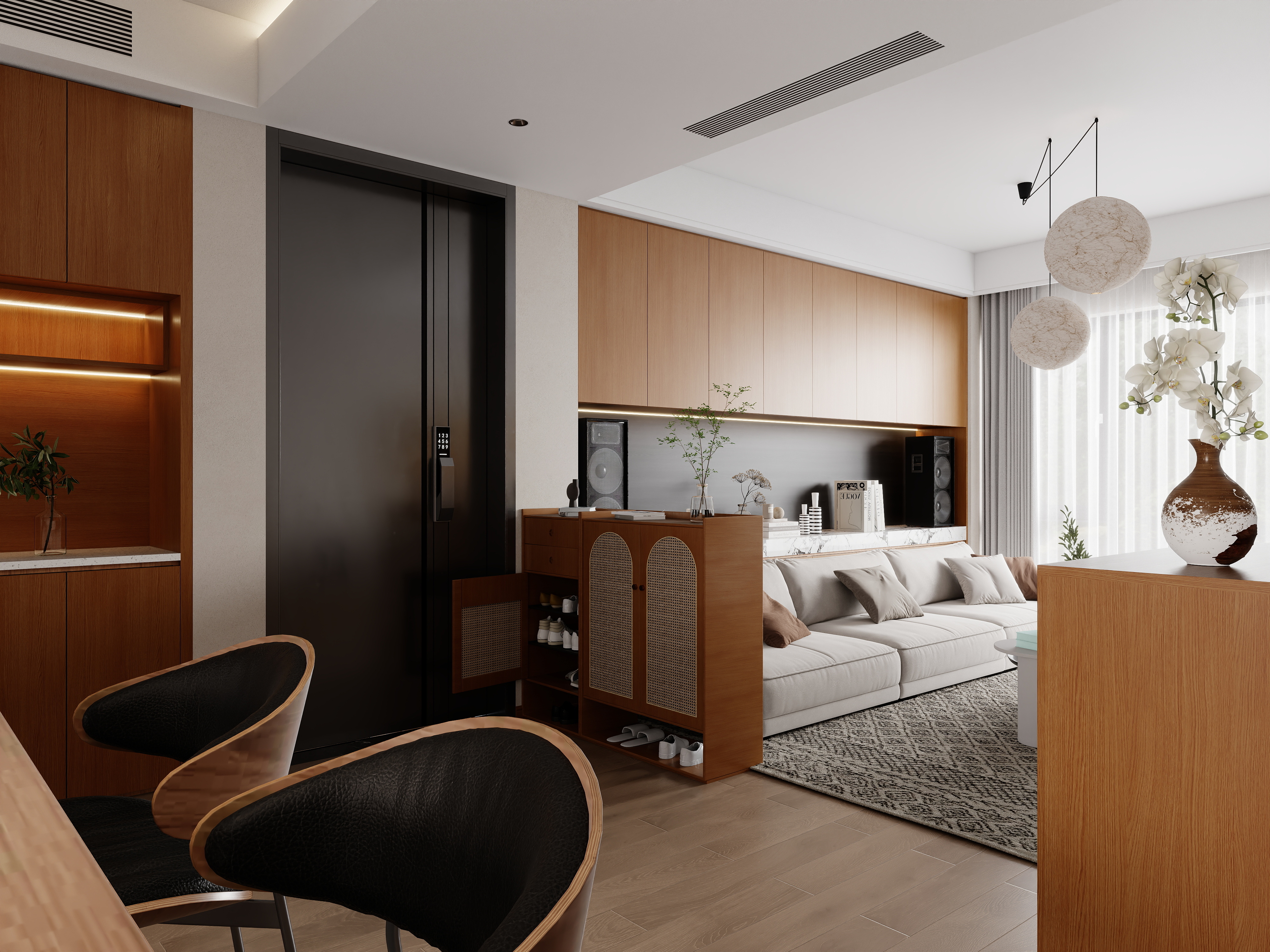 流恋式隐身-上海江桦路公寓-装修设计方案