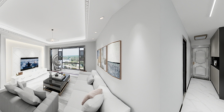 海伦BeZh-香格里拉小区-装修设计方案