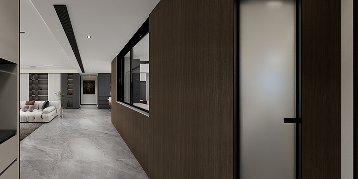 一野生设计师-君澜一品8-1-802-改-背景墙-装修设计方案