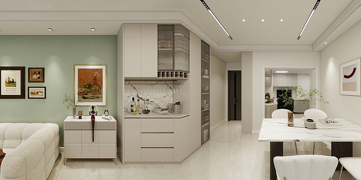 一只小蜗刘-北城盛苑11-504-装修设计方案