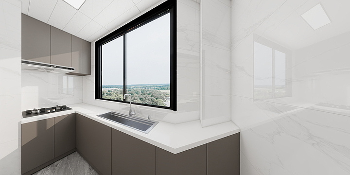 大宅设计师苏-南都新城 130 现代轻奢-装修设计方案