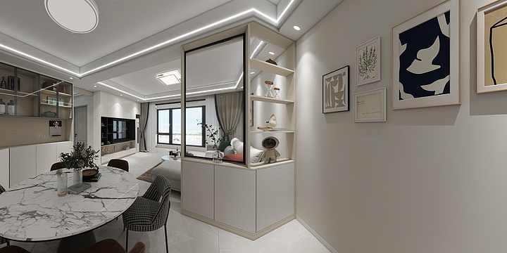 吉安万合装饰-尚城学府8-1-1102房-装修设计方案