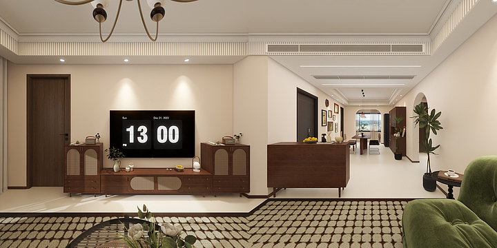 y倪倪-美盛芳园-装修设计方案