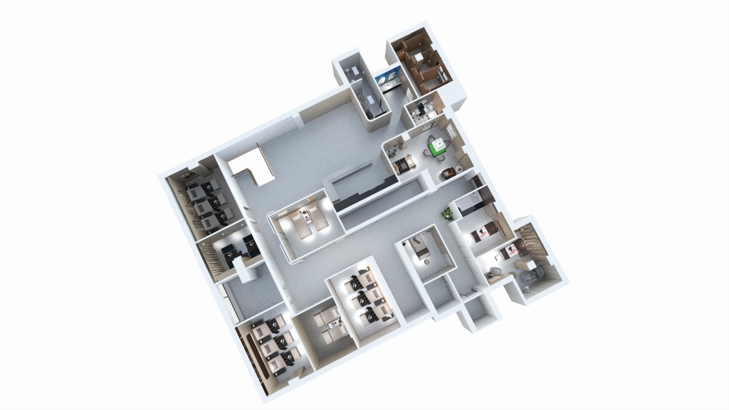 海天全案设计师田华-足疗店   3D-副本-装修设计方案