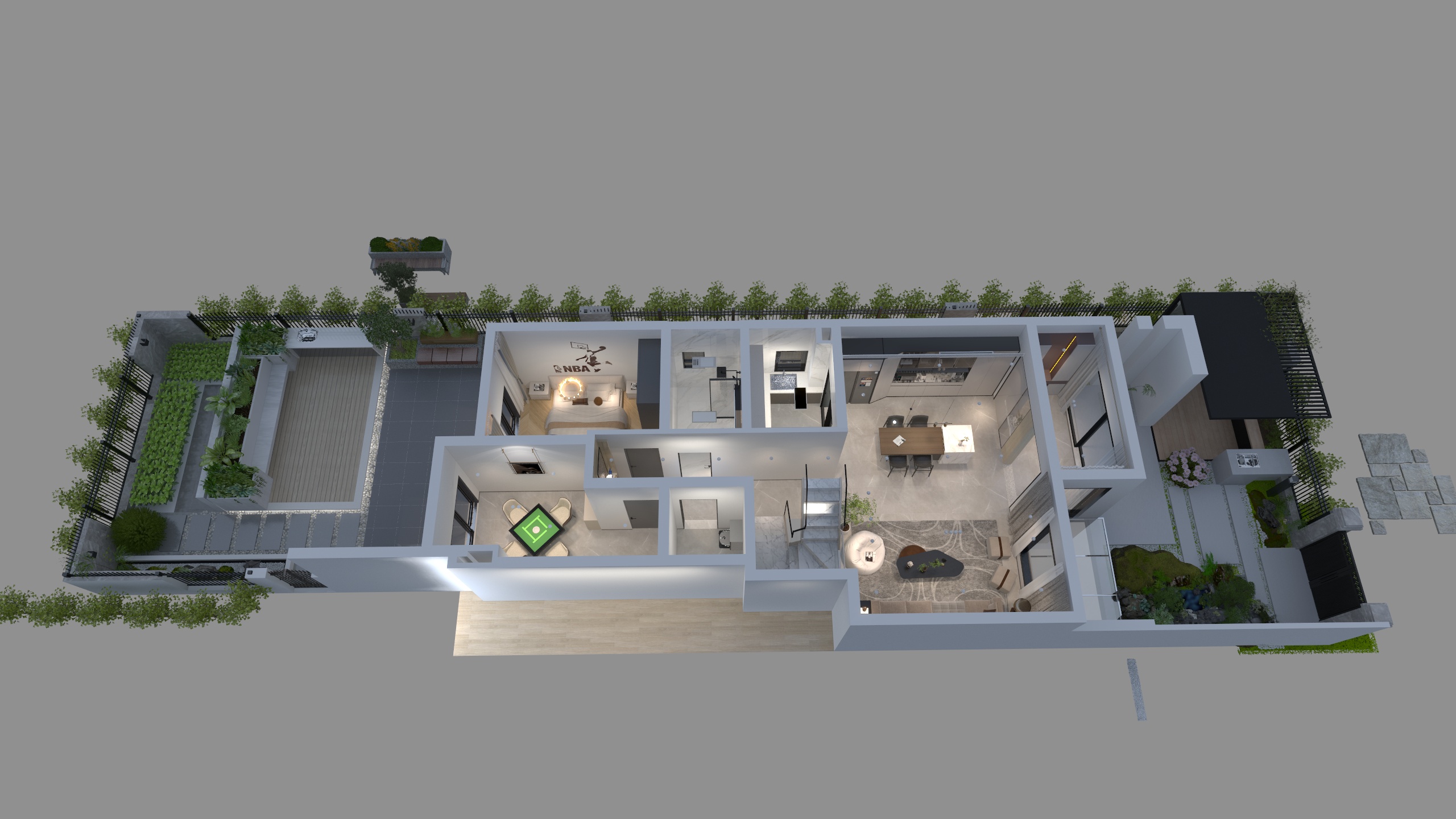 TGM涂国茂-况欢平面花园-装修设计方案