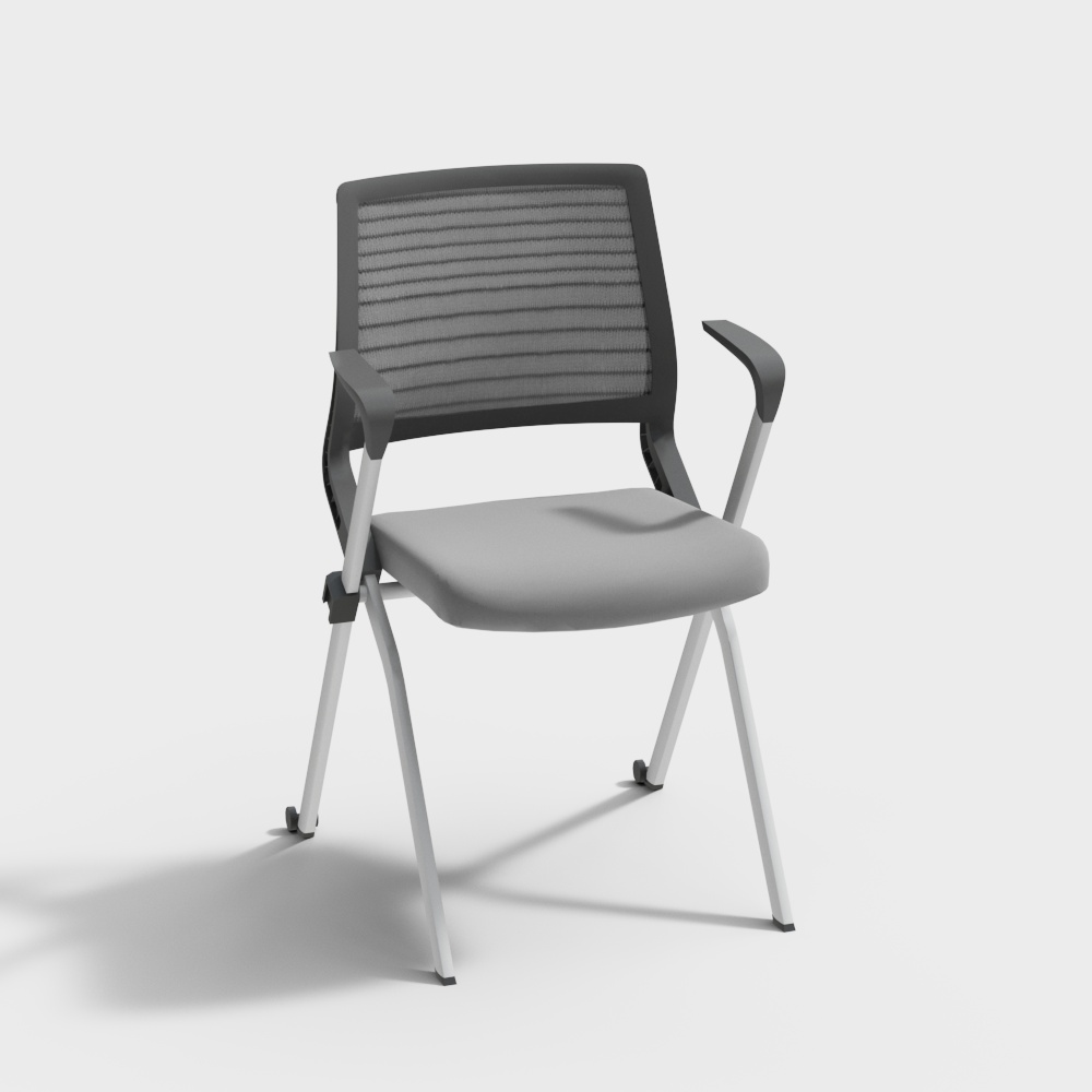 培训办公椅3D模型