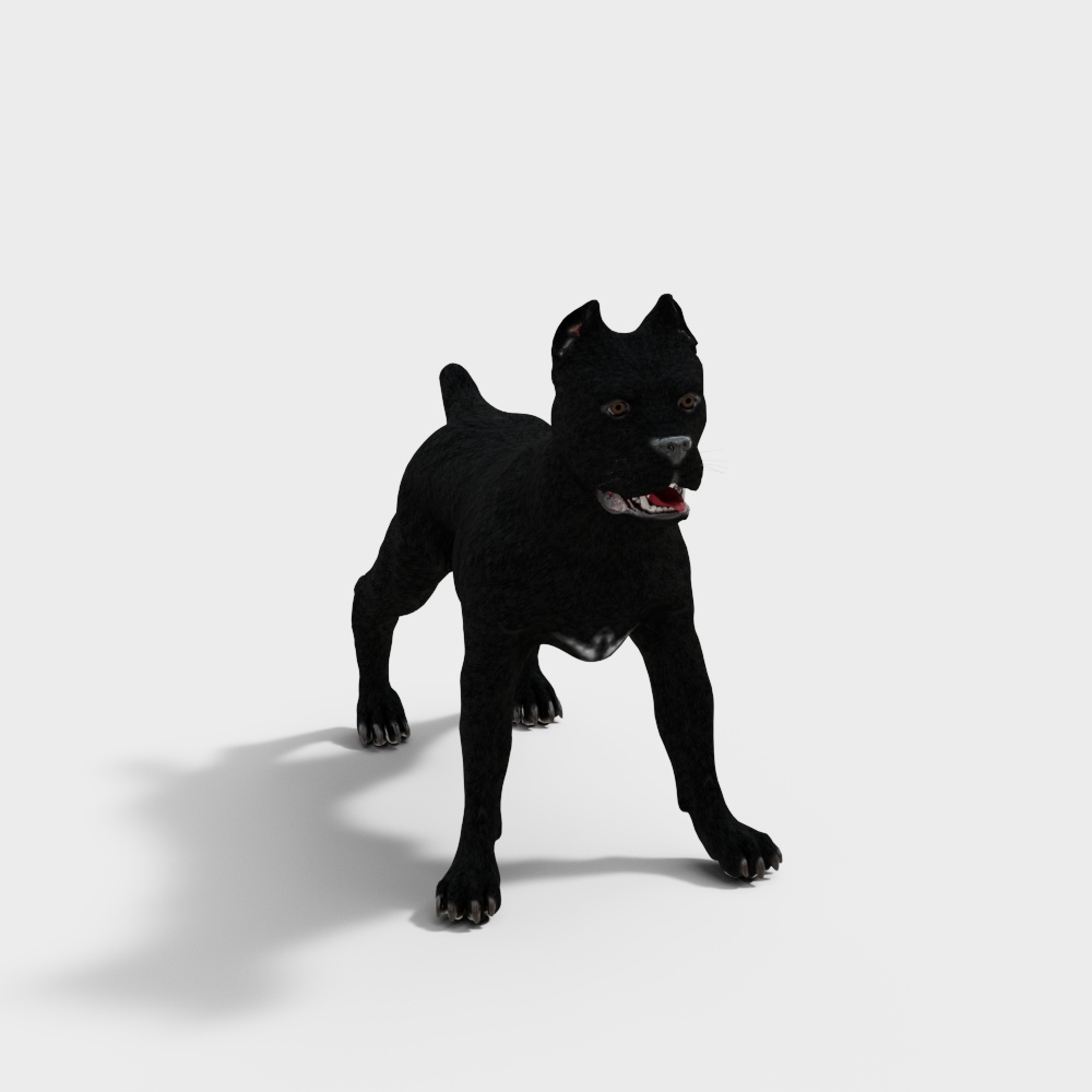 卡斯罗犬3D模型