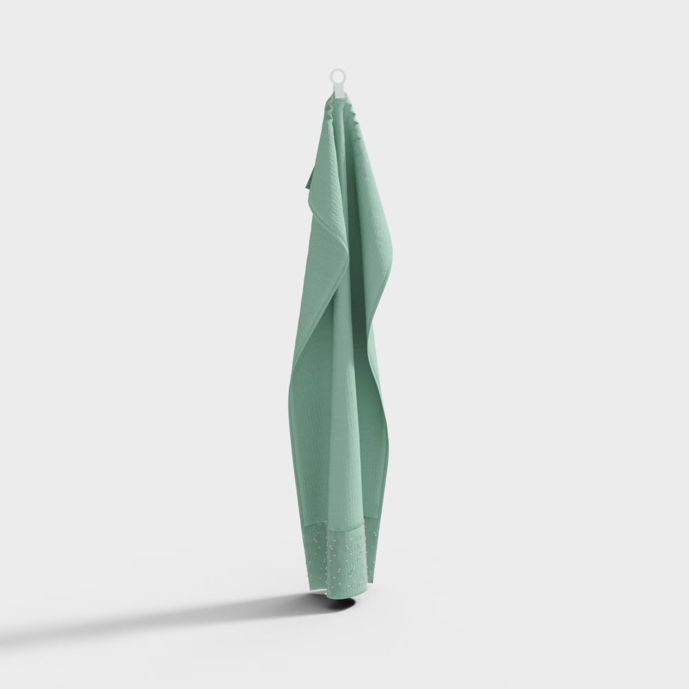 毛巾3D模型