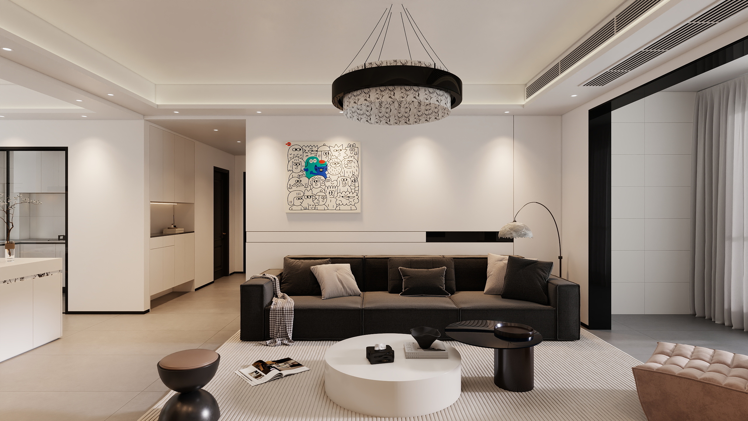 致夏-仙女湖豪庭-装修设计方案