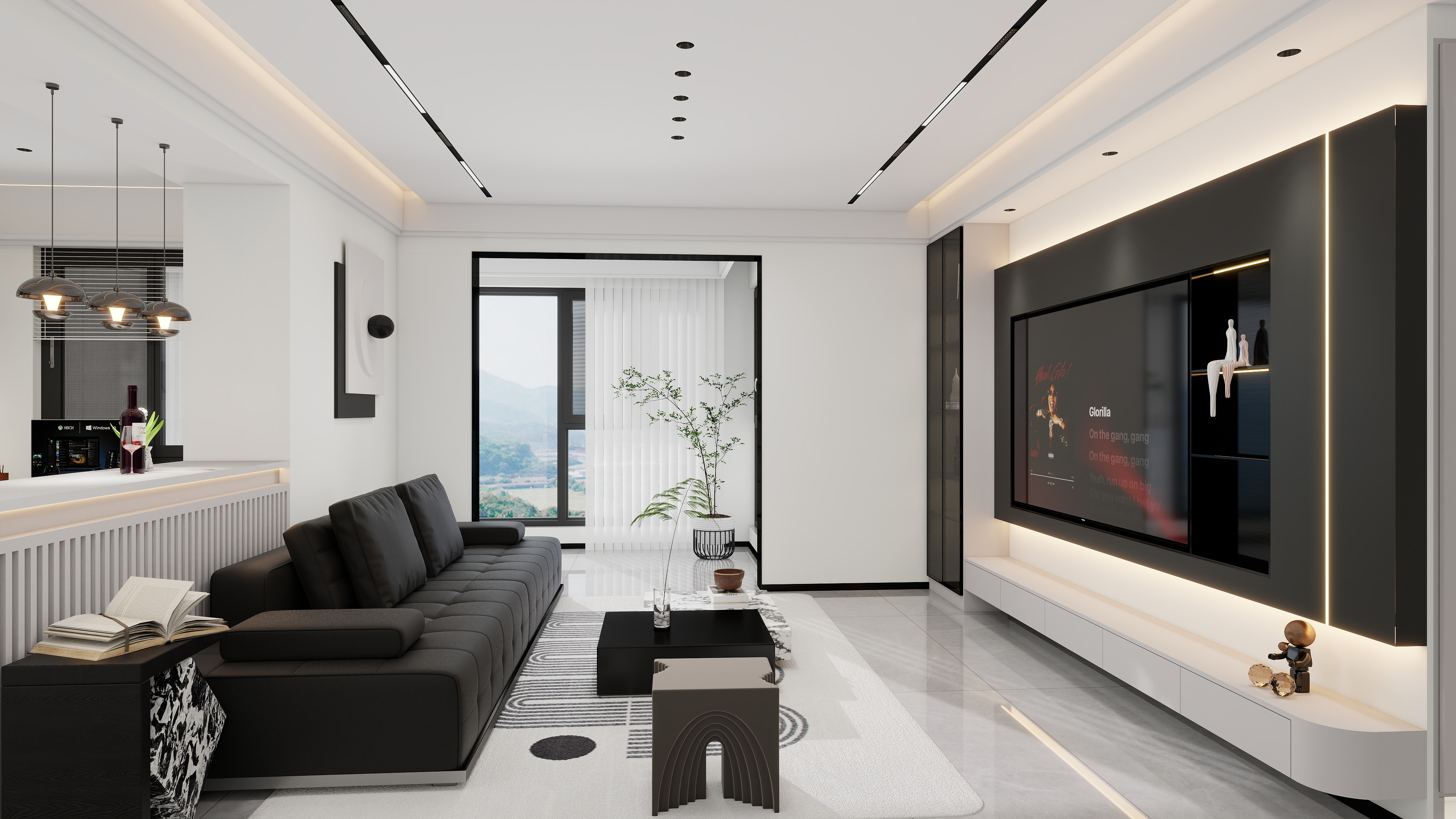 天熠装饰设计-137㎡3室-装修设计方案