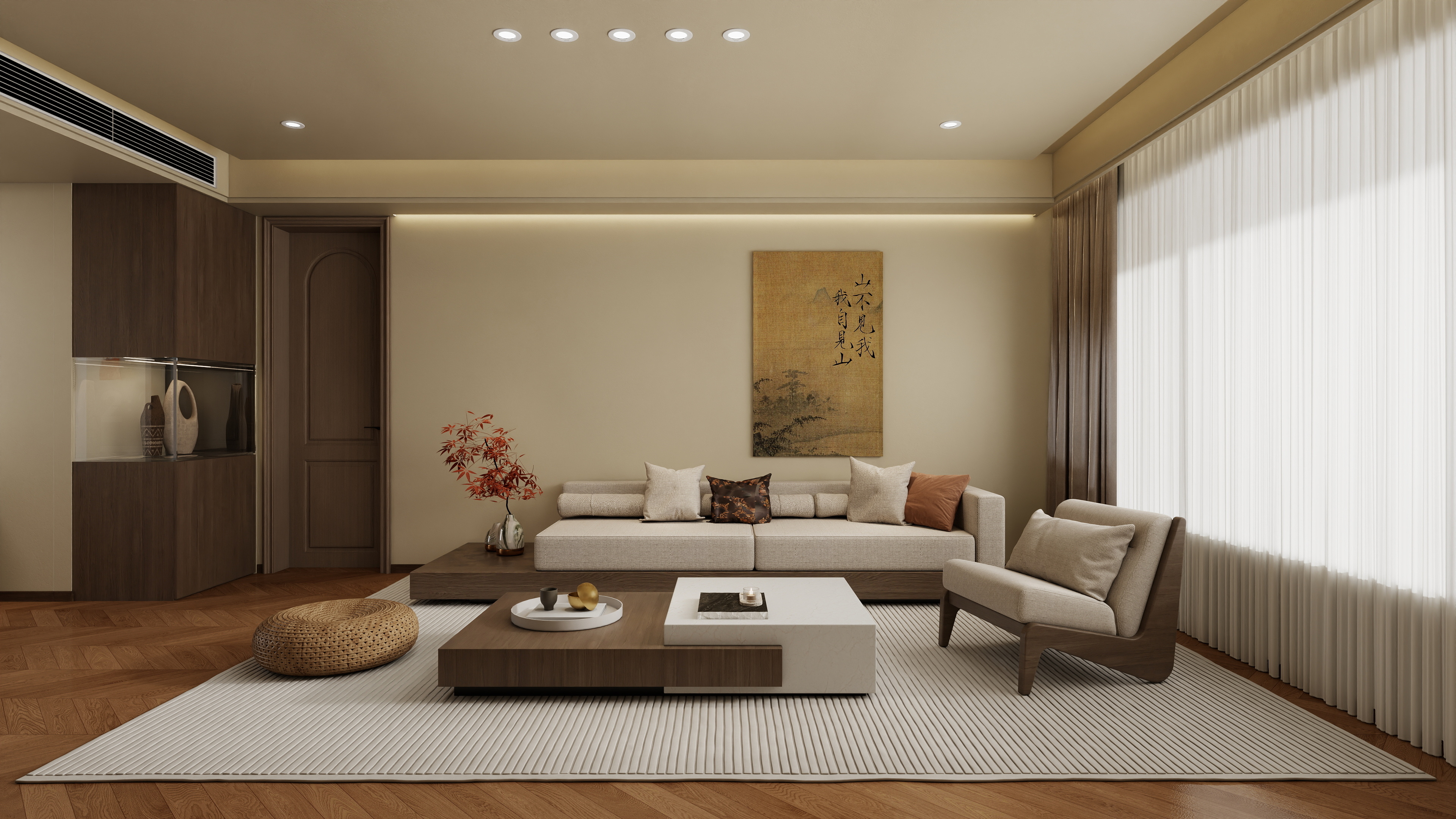 全案设计丨MaBert-宋式装修效果图