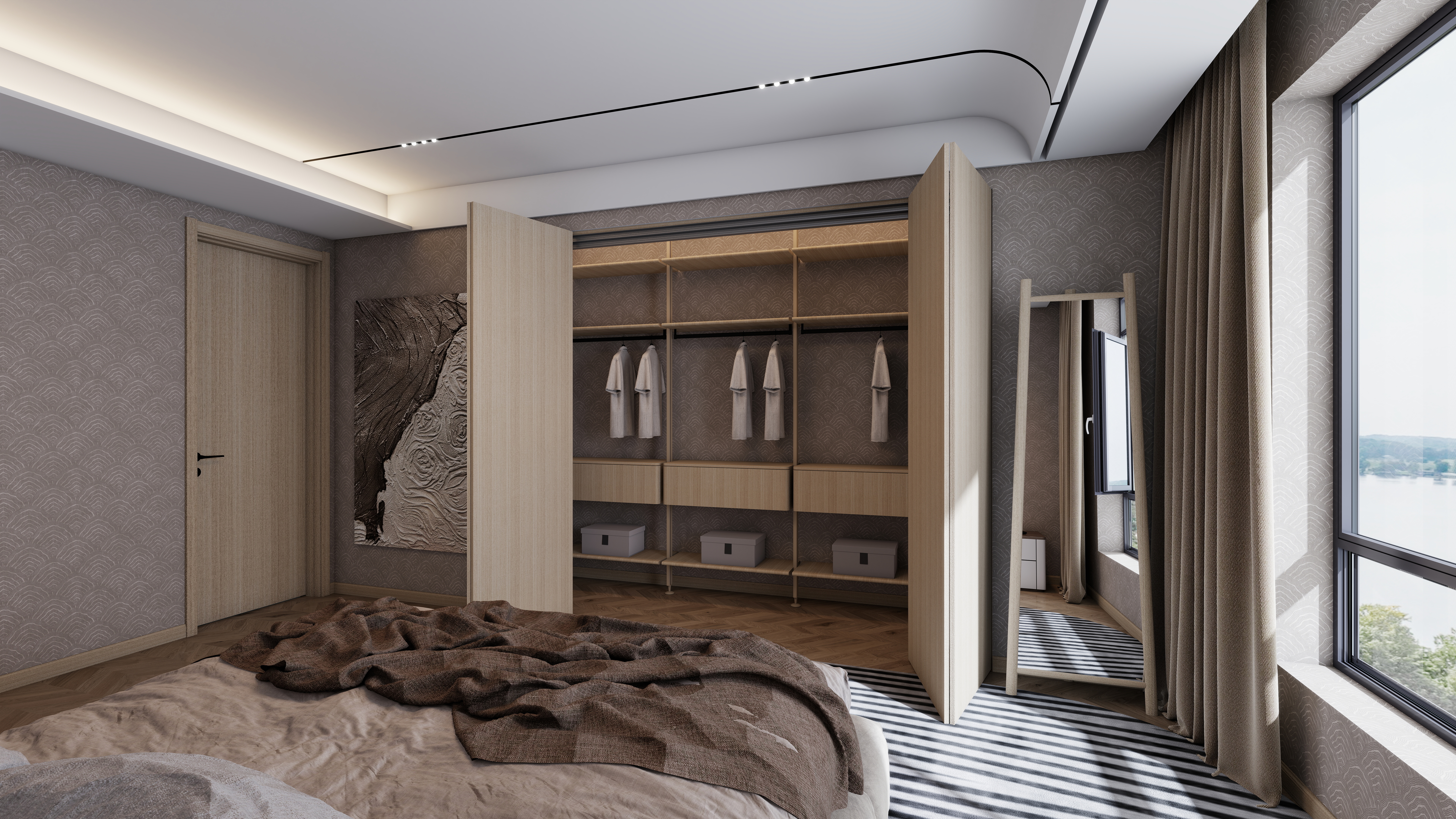 187****3575-折叠门衣柜-装修设计方案