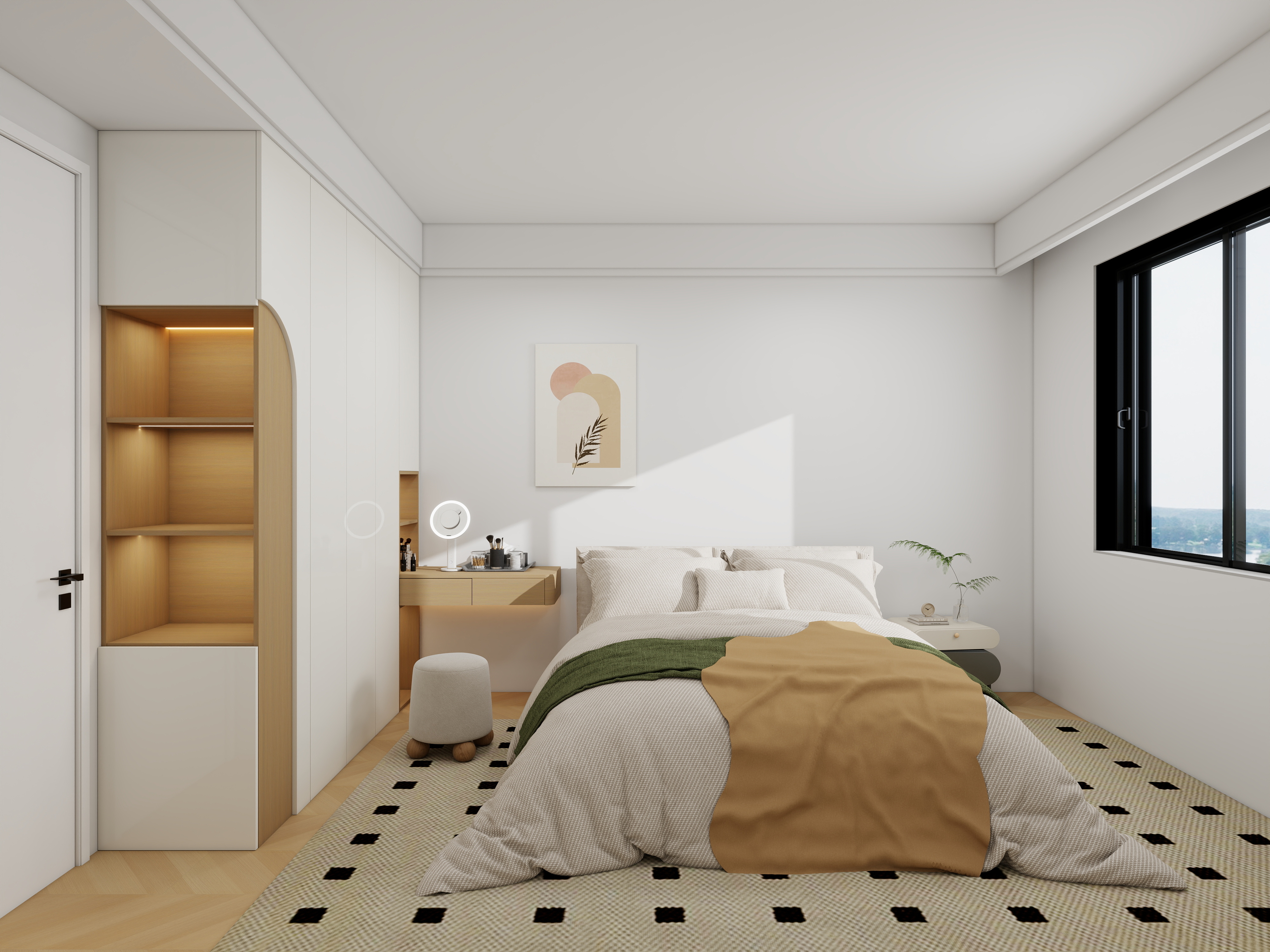 设计师马玲120-家装原木-装修设计方案