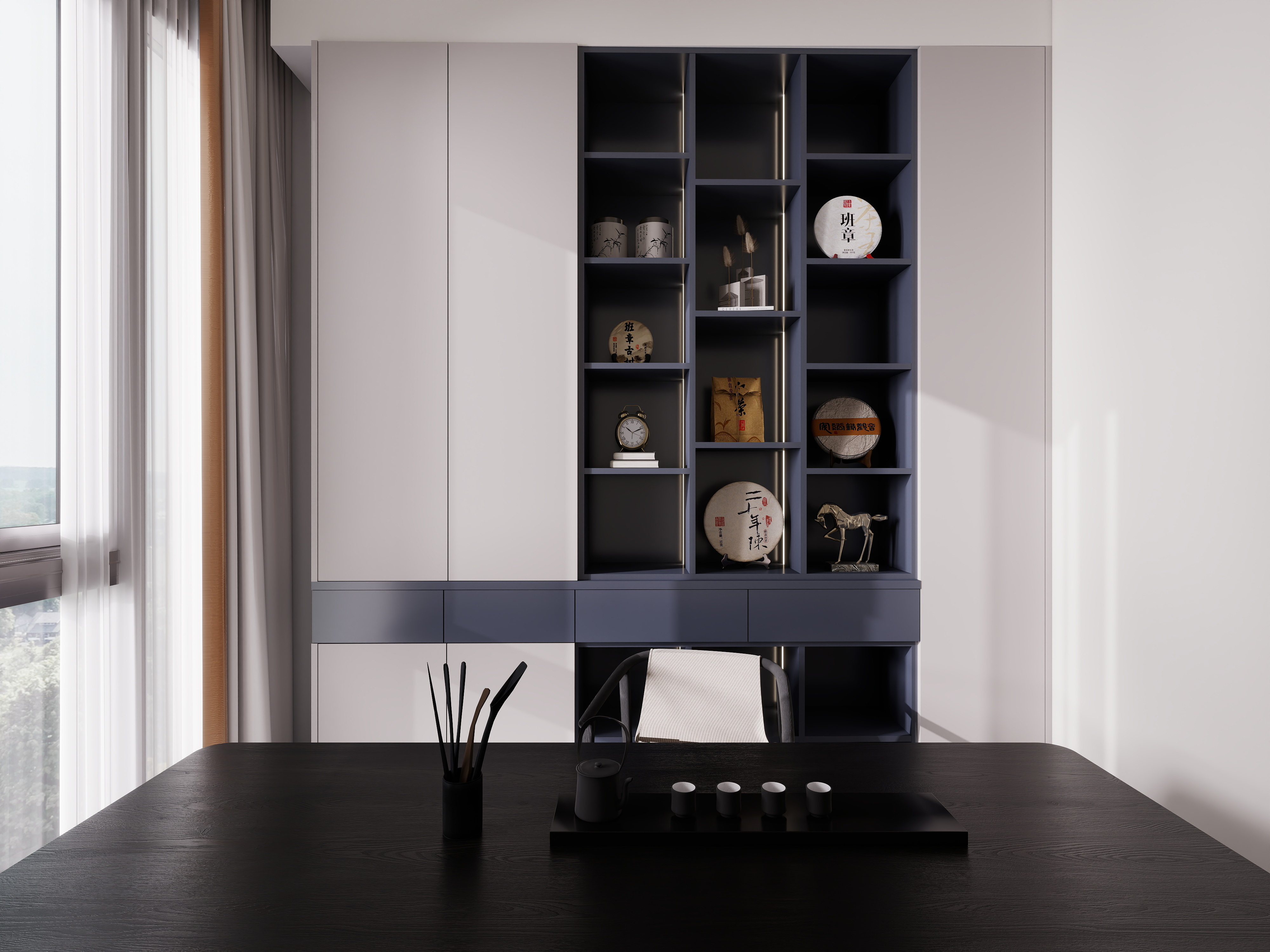 新邵莫干山速装家-滨江时代城1-2-8楼-装修设计方案