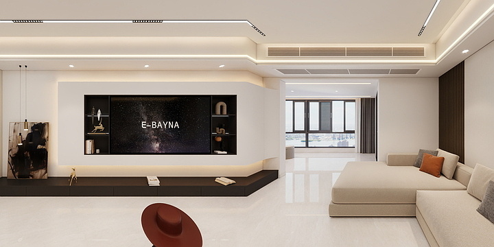 Mr何设计-宝利园杨总 贵府-装修设计方案