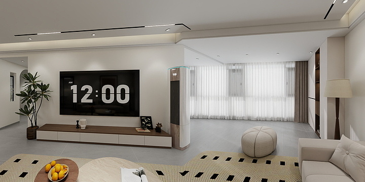 鄢雲-南方明珠彭先生 效果图-装修设计方案