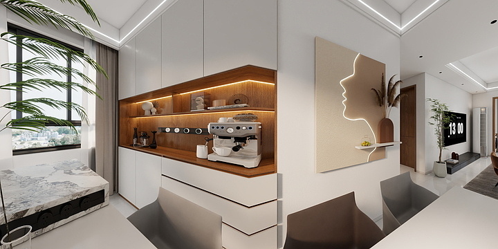 姚本峰-海德公馆129-现代简约风格修改-装修设计方案