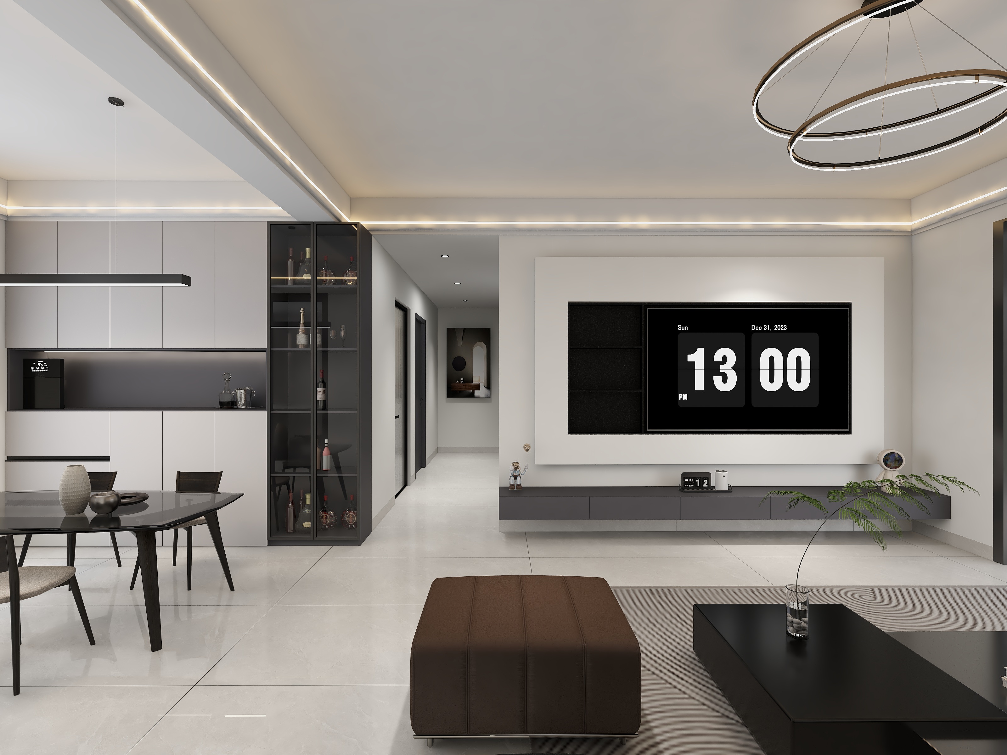 格莱斯刘晓阳-世纪城149㎡4室-装修设计方案