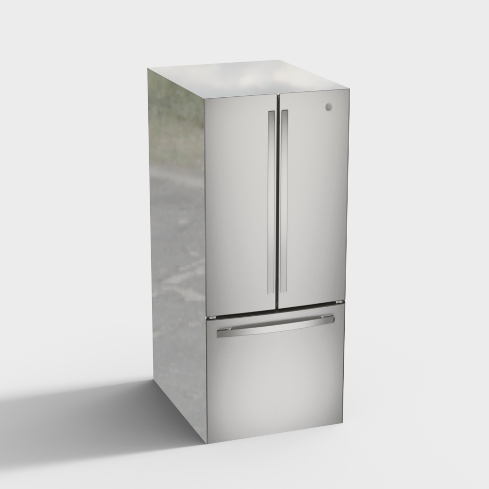 GE 30 Inch Refrigerators GNE21FYKFS3D模型