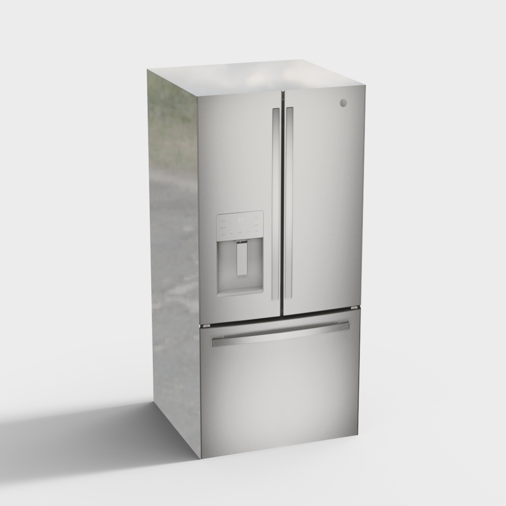 GE 33 Inch Refrigerators GYE18JYLFS3D模型