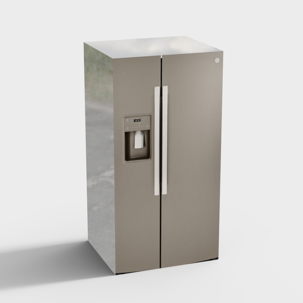 GE 36 Inch Refrigerators GZS22IMNES3D模型