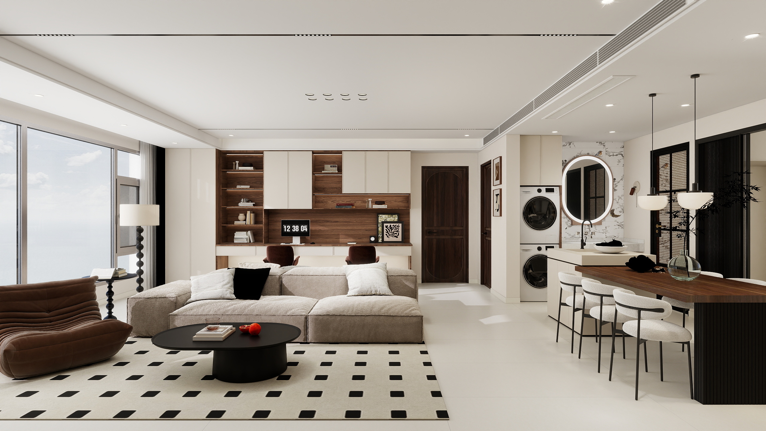 西贝设计.-云璟台146平米3室-装修设计方案