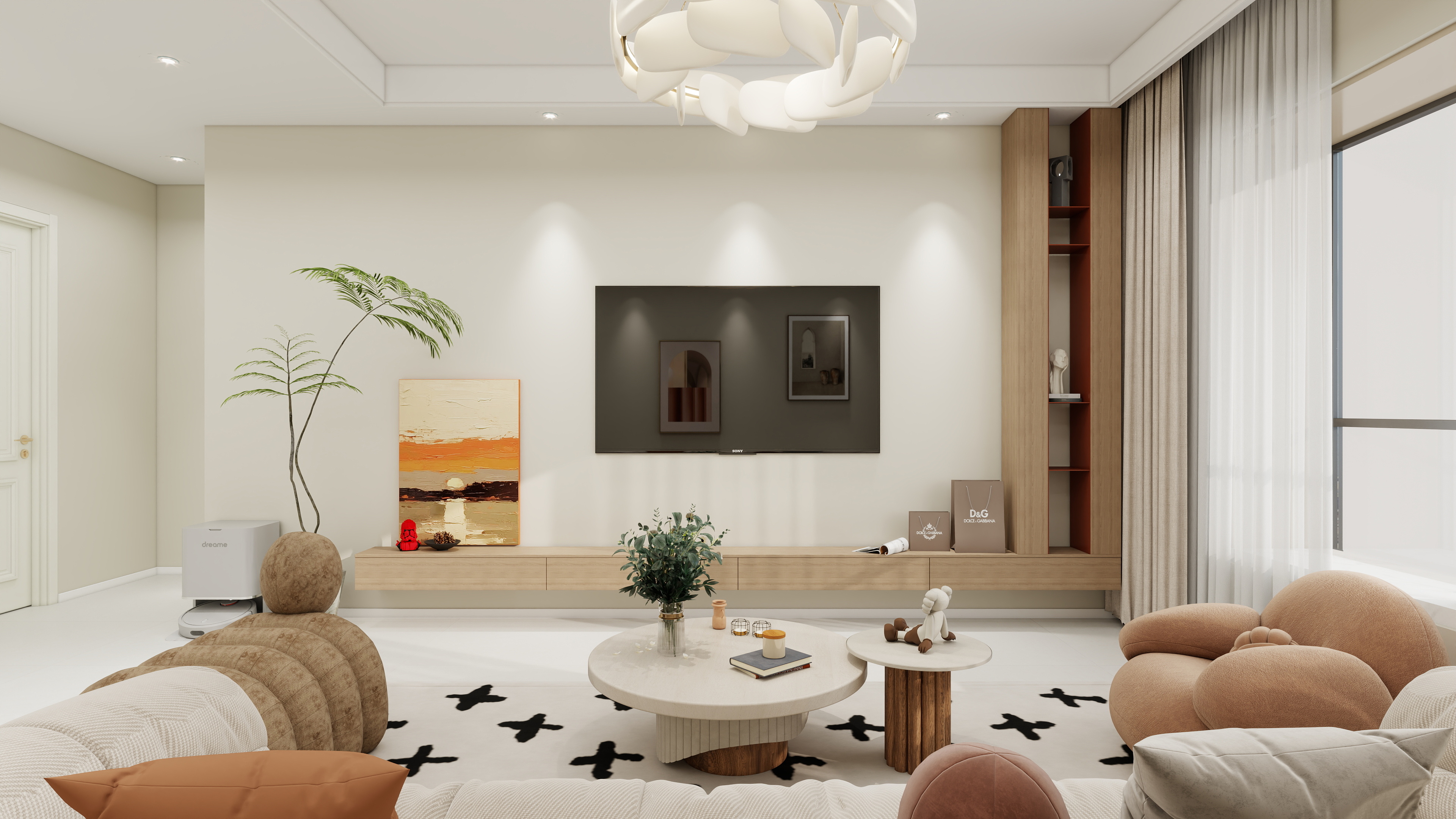 黄娅东-丹江铭典103㎡3室-装修设计方案