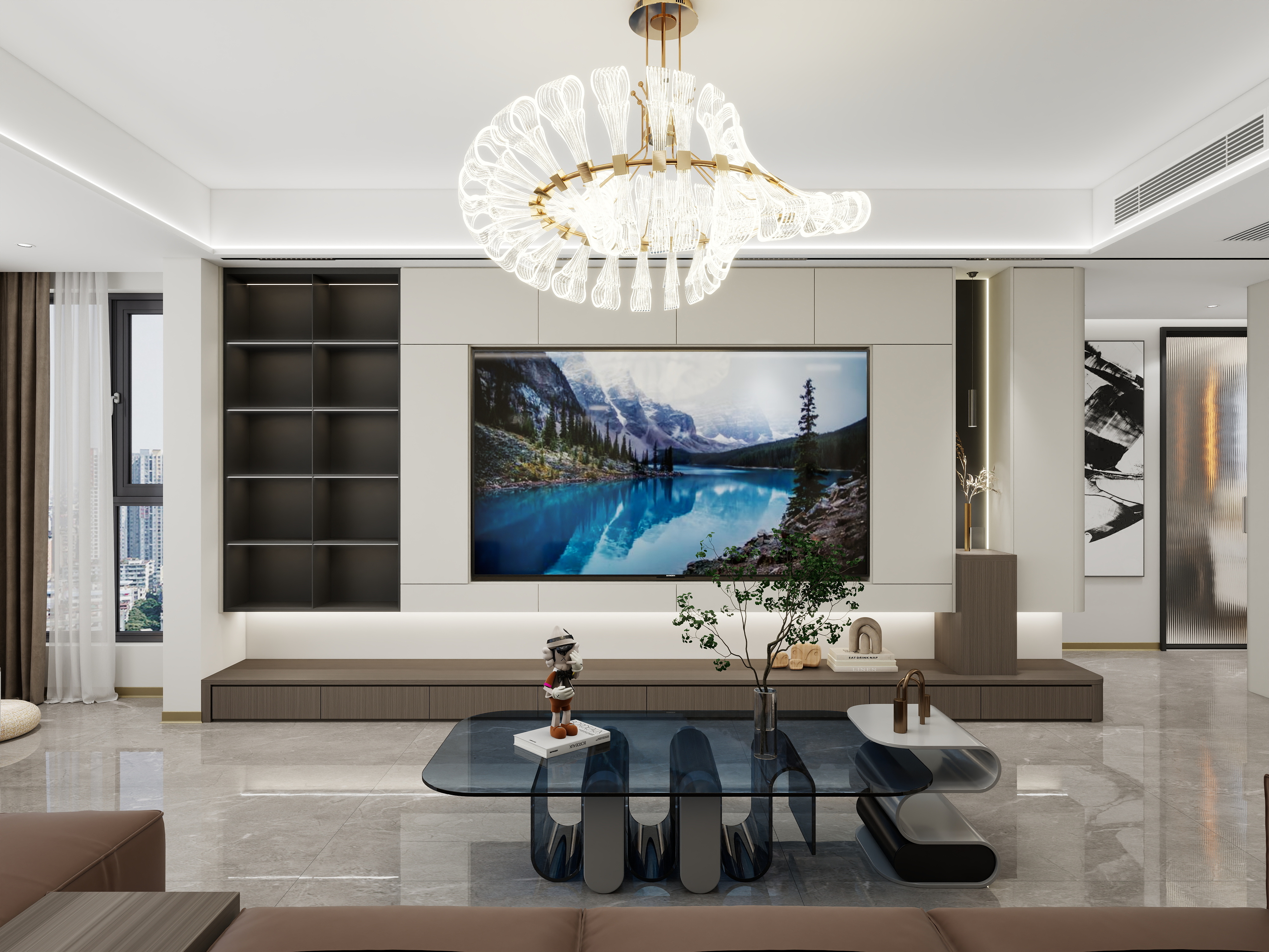 宋毅-榆林-丽湾天玺城 意式极简-装修设计方案