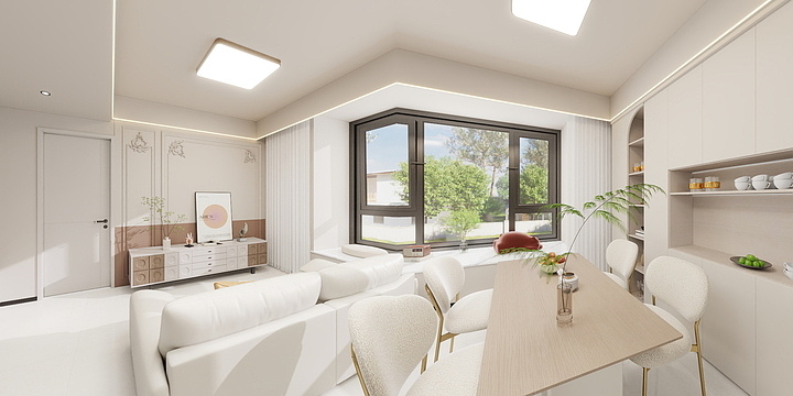 JYC设计-湖滨花园效果图-副本-装修设计方案