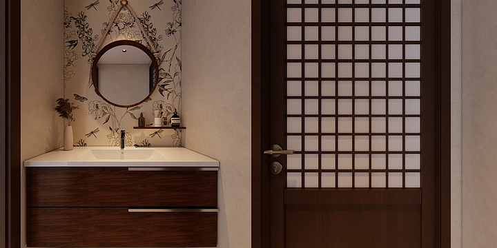 淡赏云烟-吾悦首府-装修设计方案