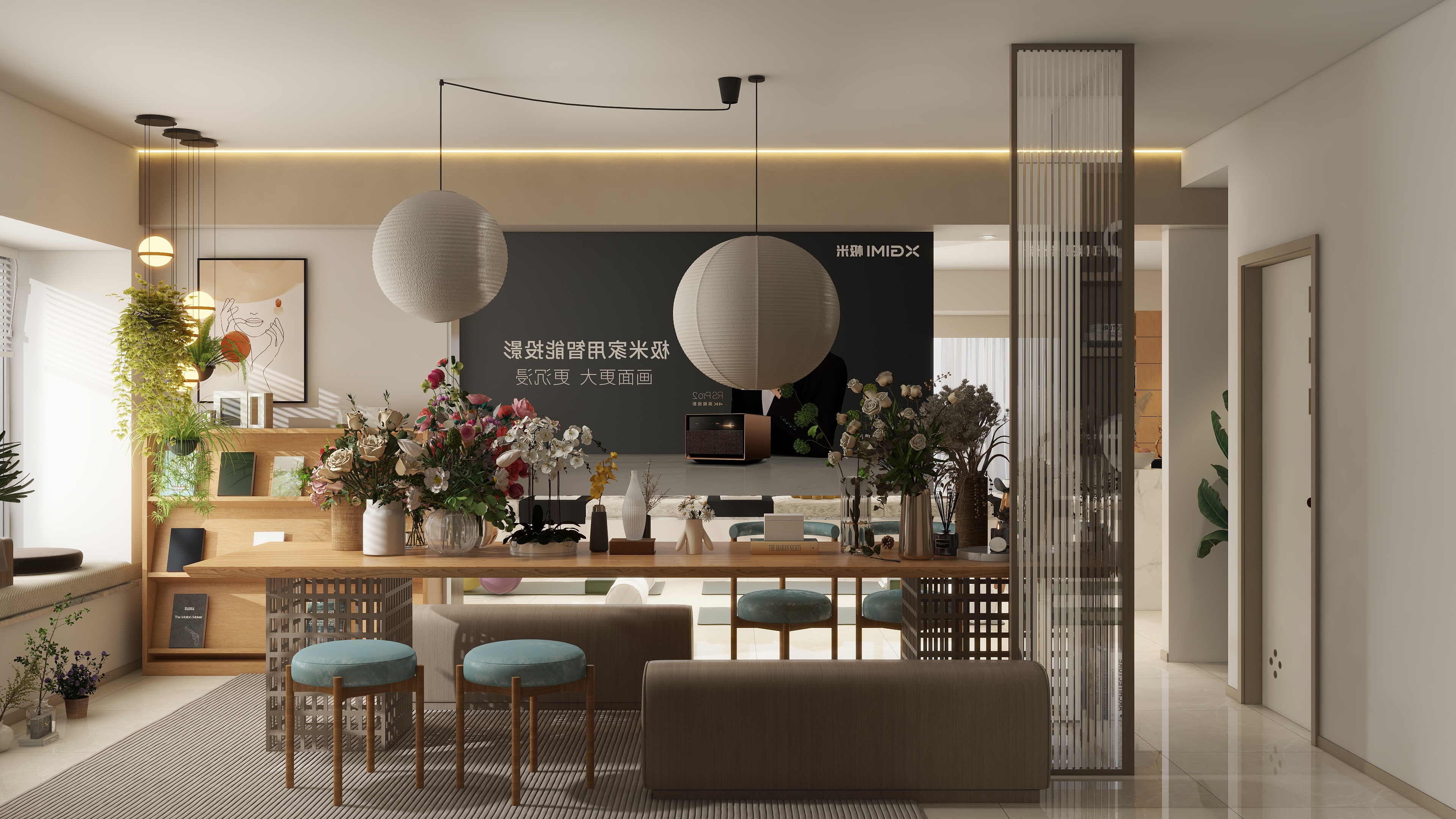 设计师珂源-领寓高·尚领域原木103㎡1室-装修设计方案