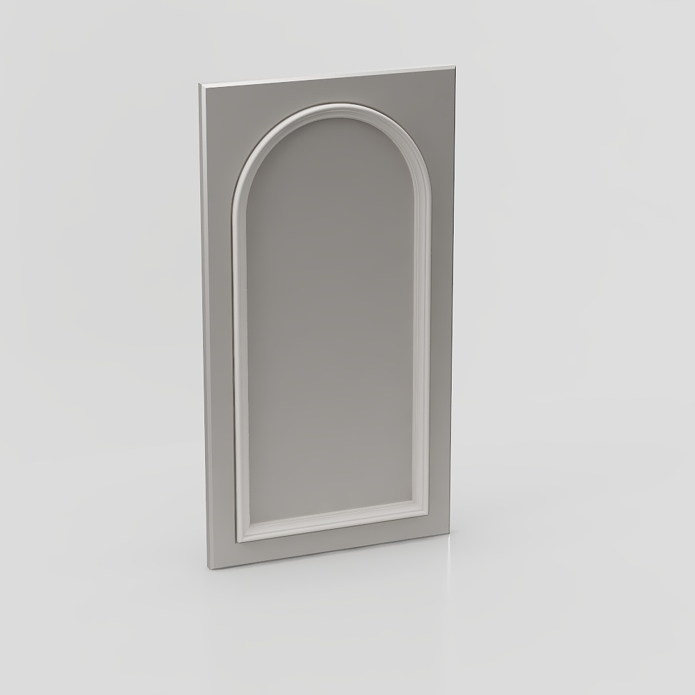 door of cement platform3D模型