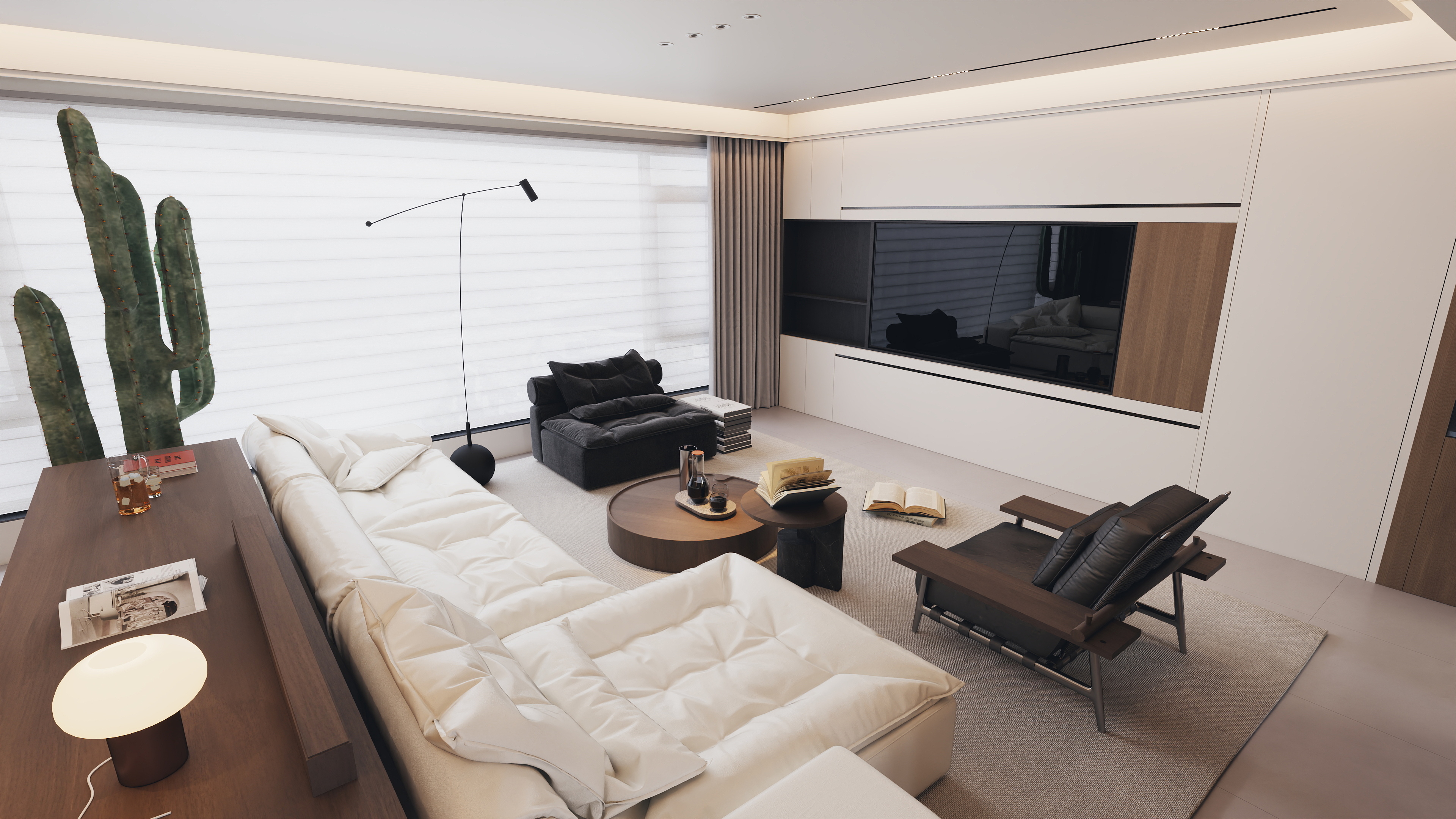 南天门老师-1350意式极简-装修设计方案